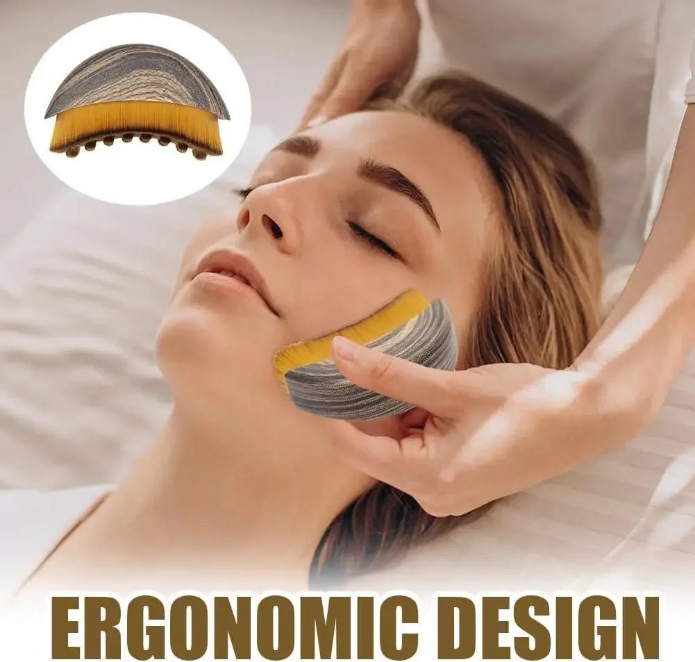 Brosse lymphatique visage – Massage drainant facial
