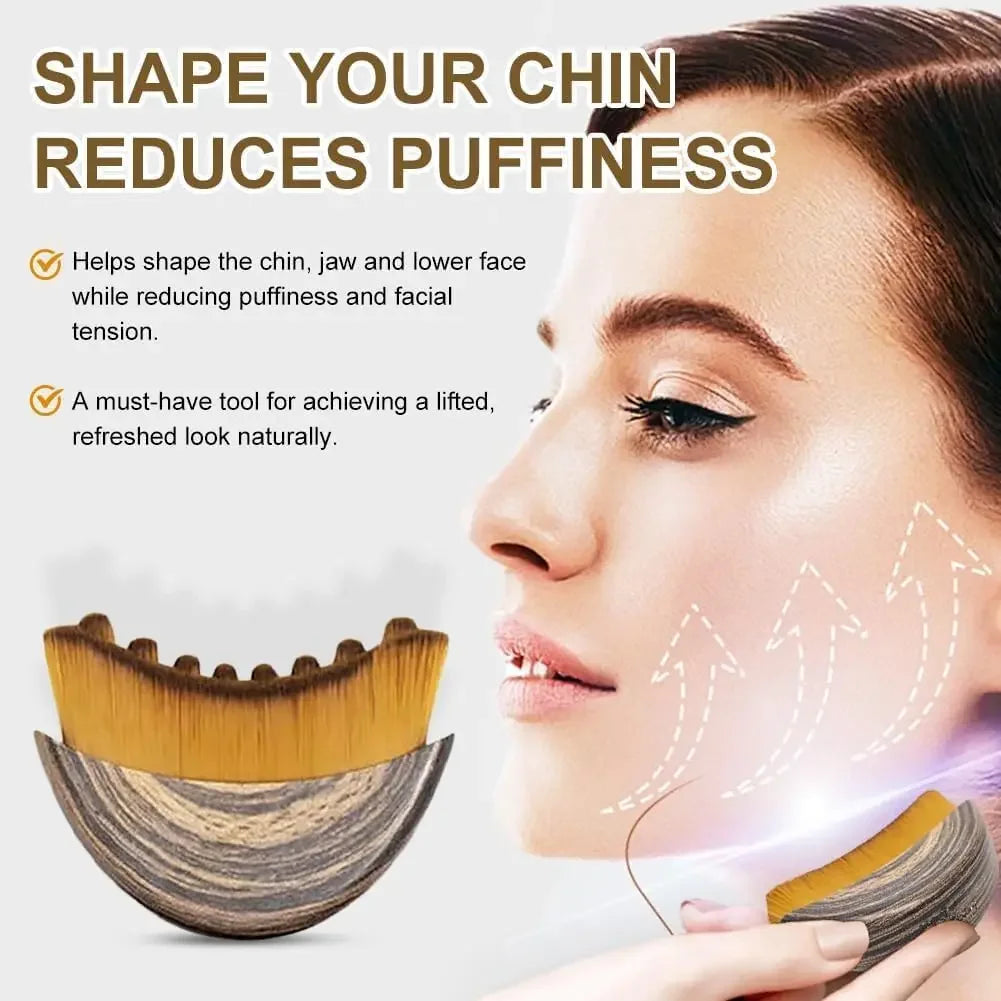 Brosse lymphatique visage – Massage drainant facial