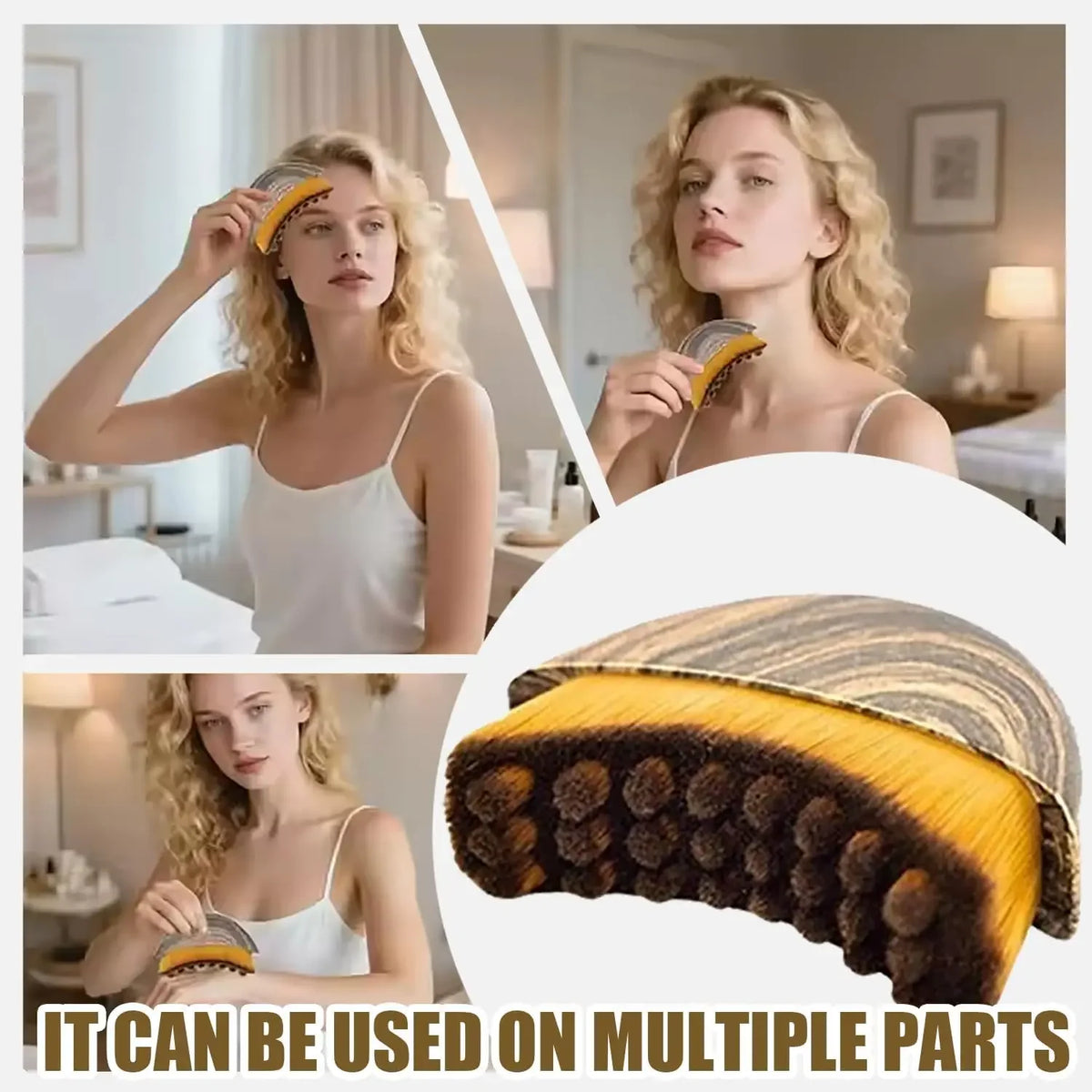Brosse lymphatique visage – Massage drainant facial